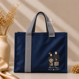 Luna Bag Tas Wedding Custom uk.25x13x20/Souvenir pernikahan murah/Tas pernikahan lucu laris